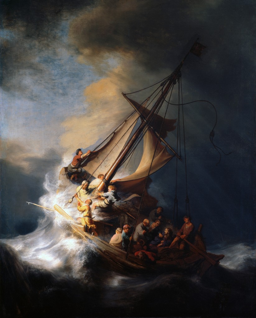 Famous Stolen Painting: The Storm on the Sea of Galilee by Rembrandt, 1633