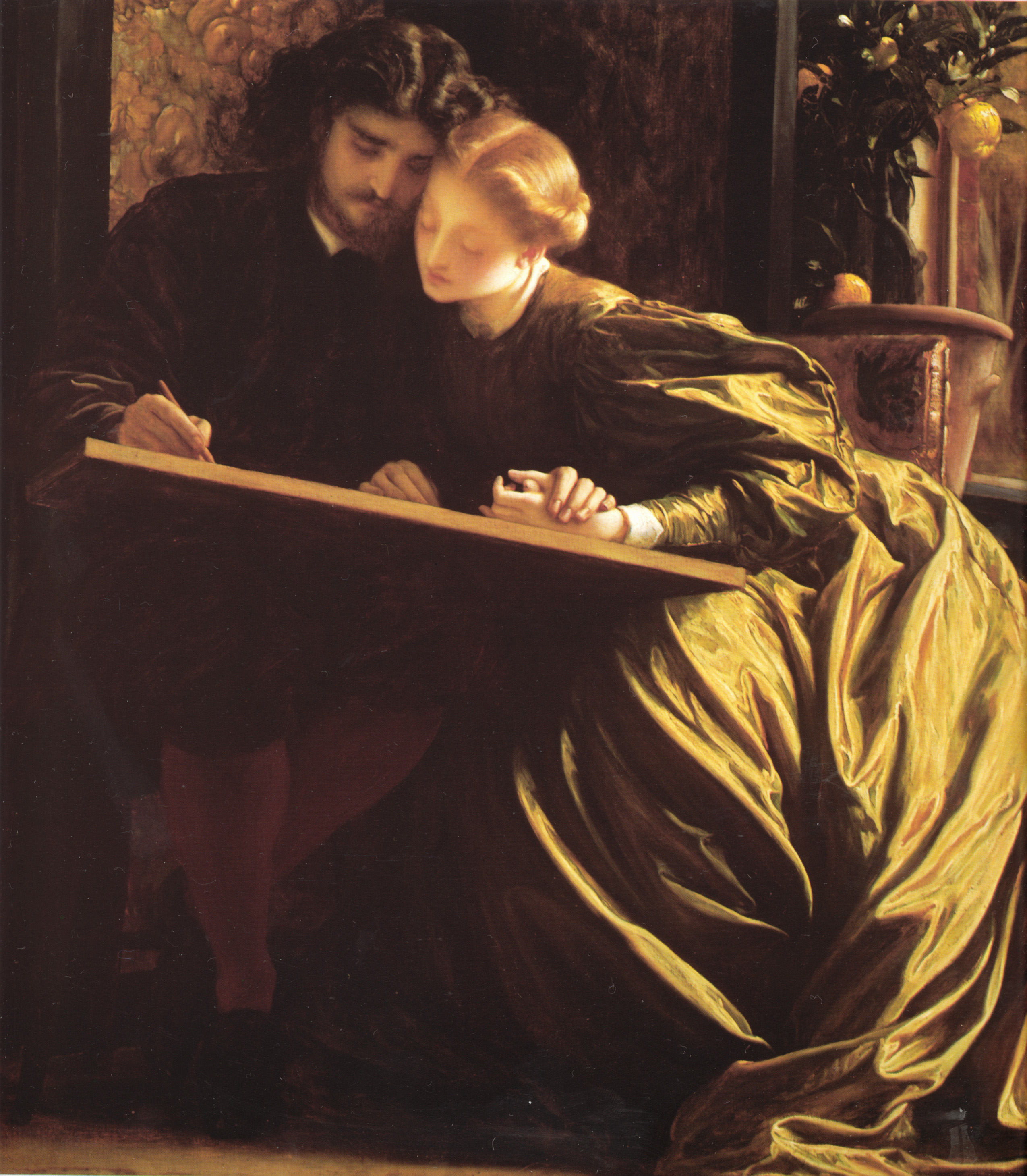 The Painter's Honeymoon by Frederic Leighton, circa 1864