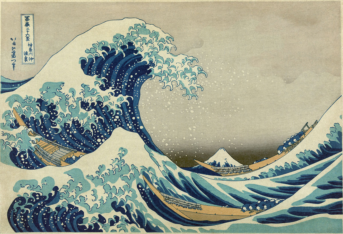 The Great Wave Off Kanagawa, by Katsushika Hokusai, c. 1831