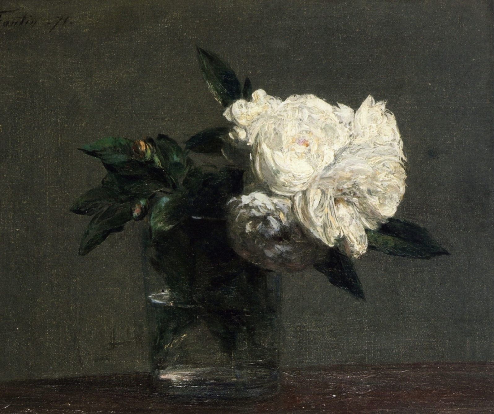 Roses, by Henri Fantin-Latour, 1871