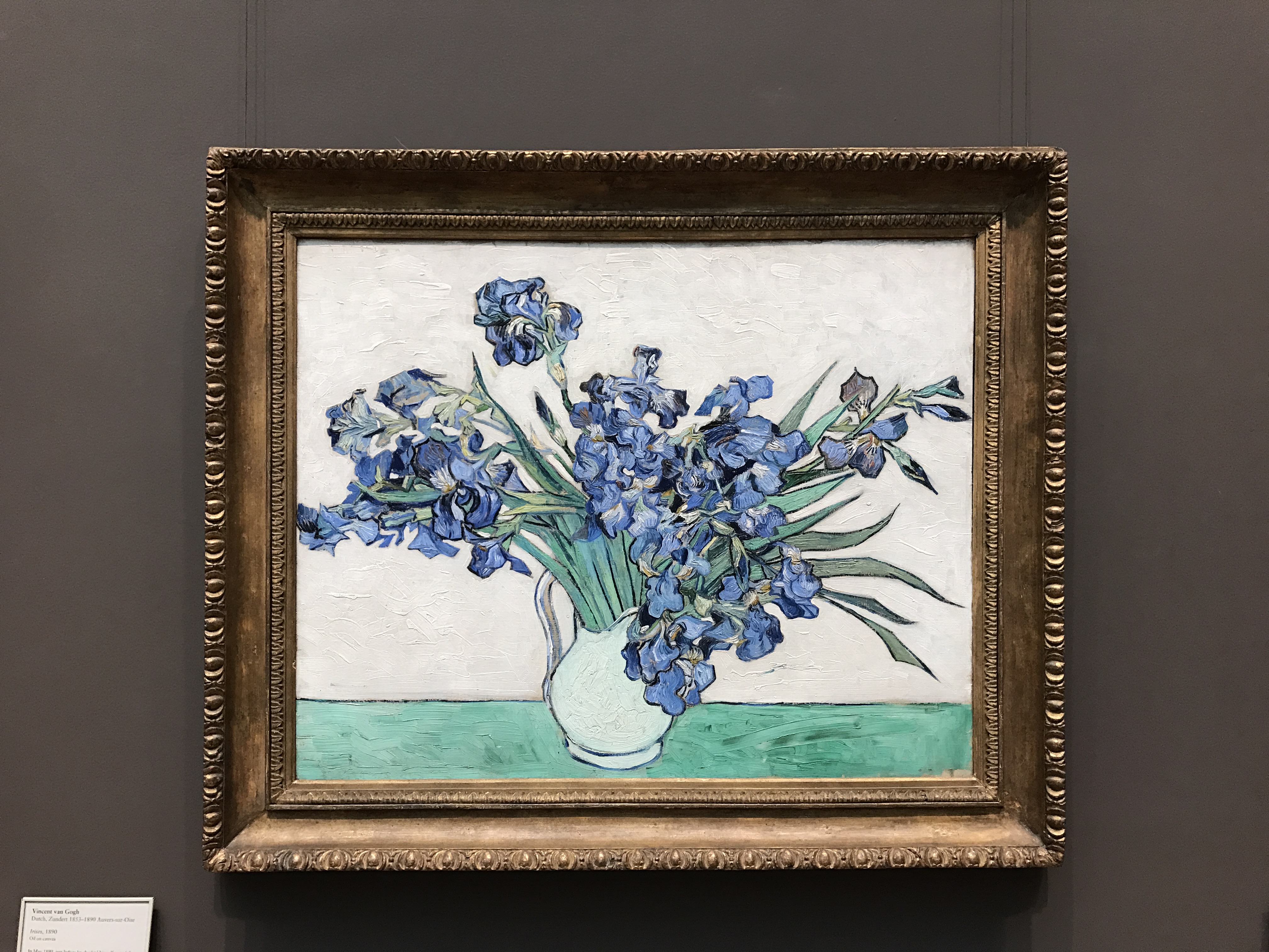 Irises, by Vincent Van Gogh, 1890
