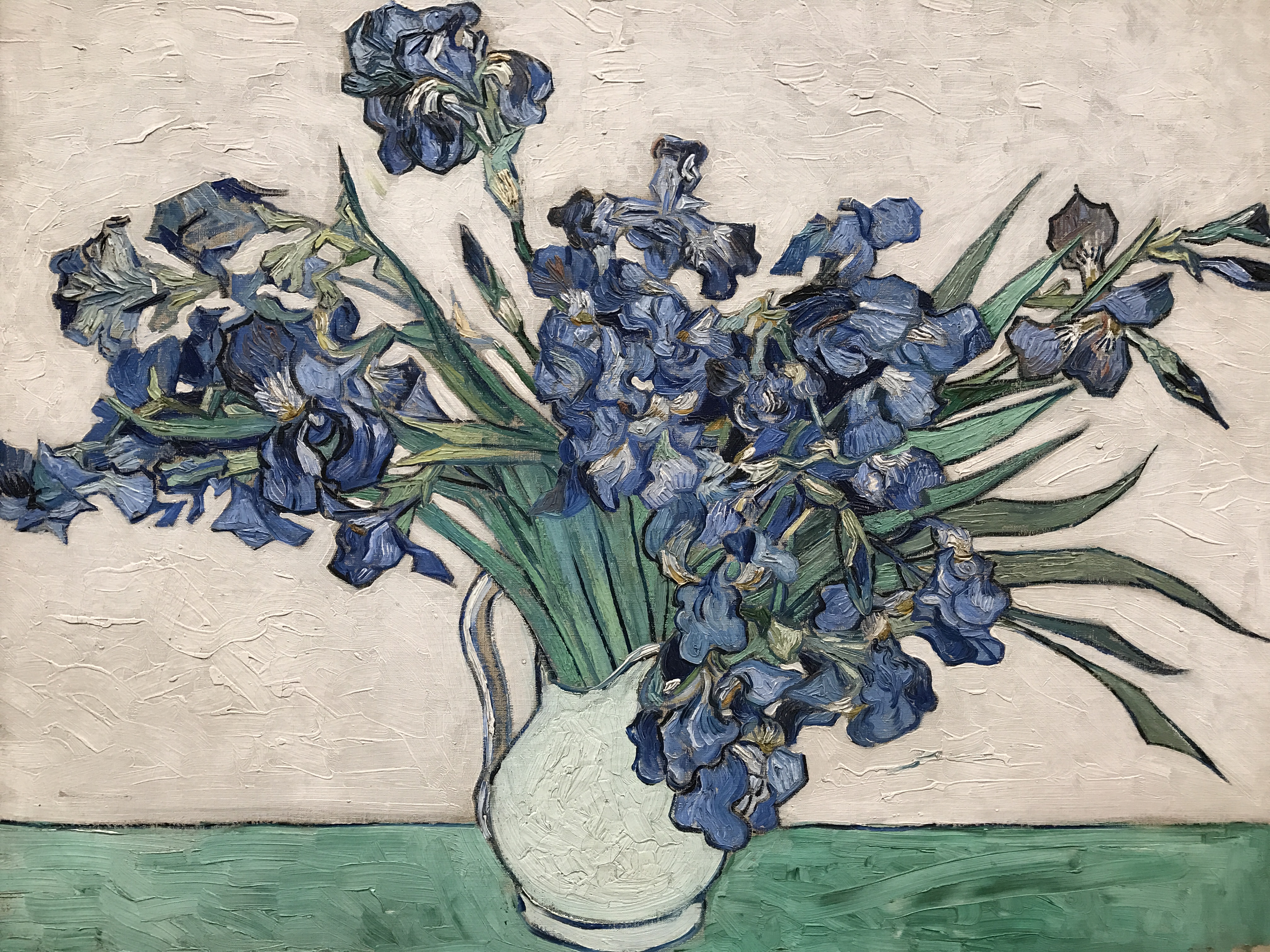 Irises, by Vincent Van Gogh, 1890