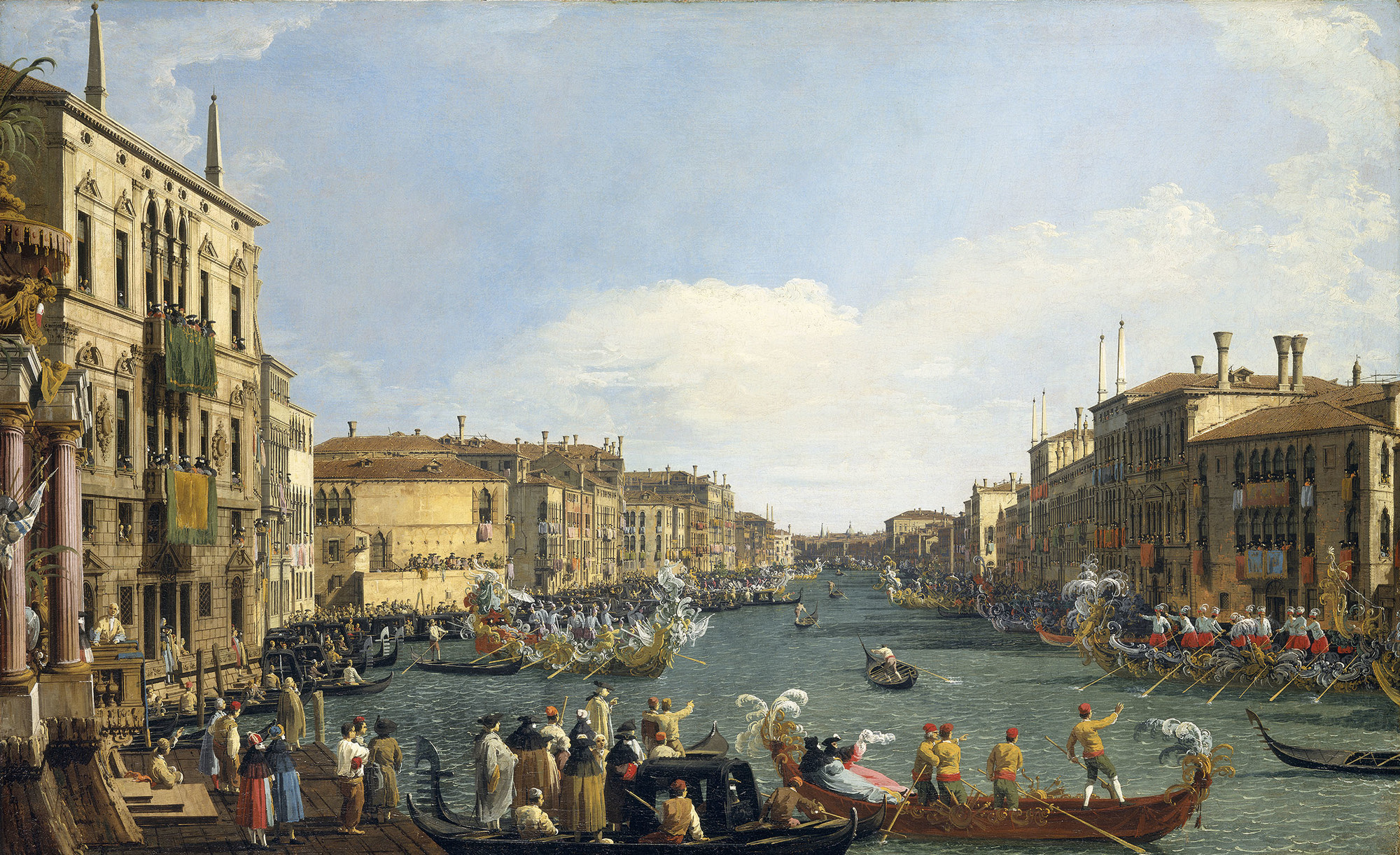 A Regatta on the Grand Canal circa 1733-4