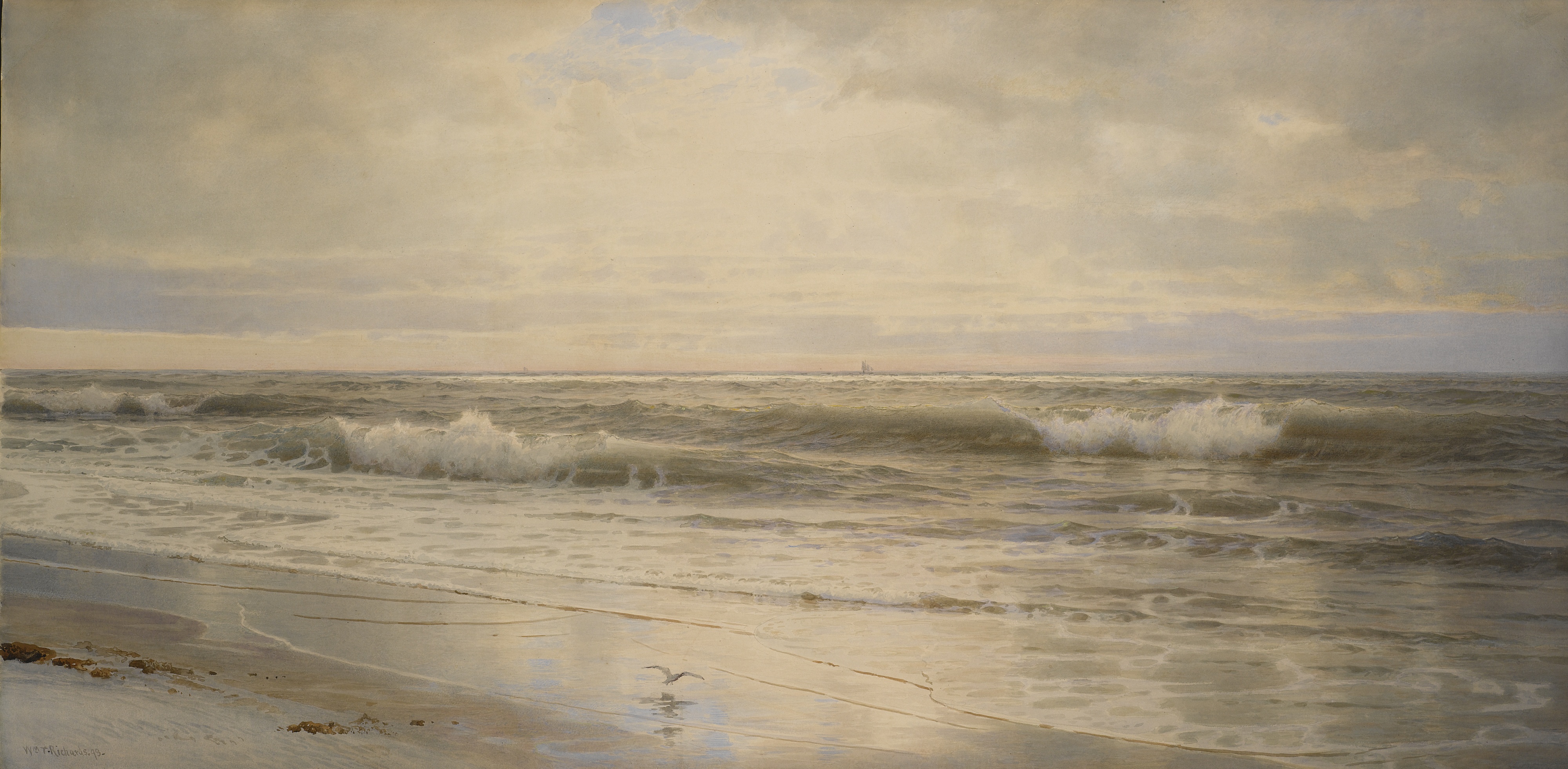 Atlantic Coast, by William Trost Richards, 1898