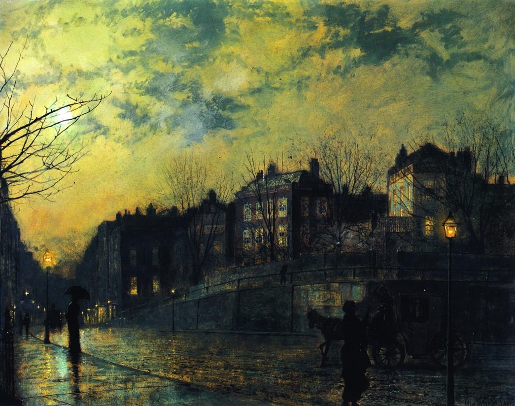 Moonlight and Midnight Paintings by John Atkinson Grimshaw » Ciel Bleu Media